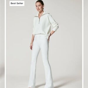 Spanx Flare White Jeans